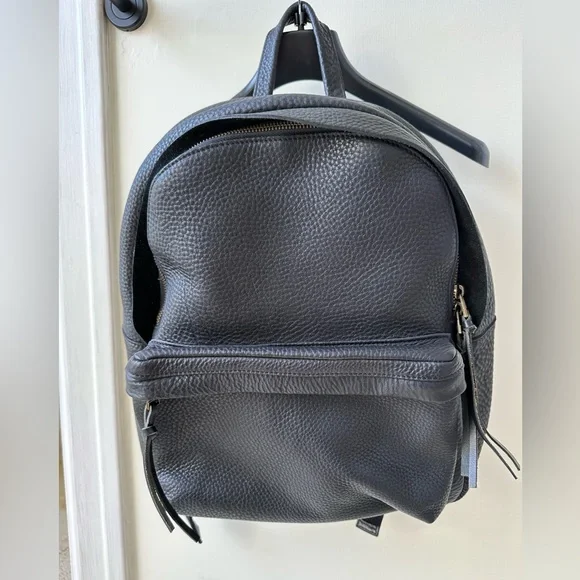 Madewell | Bags | Madewell Black Leather Backpack | Poshmark display picture 3